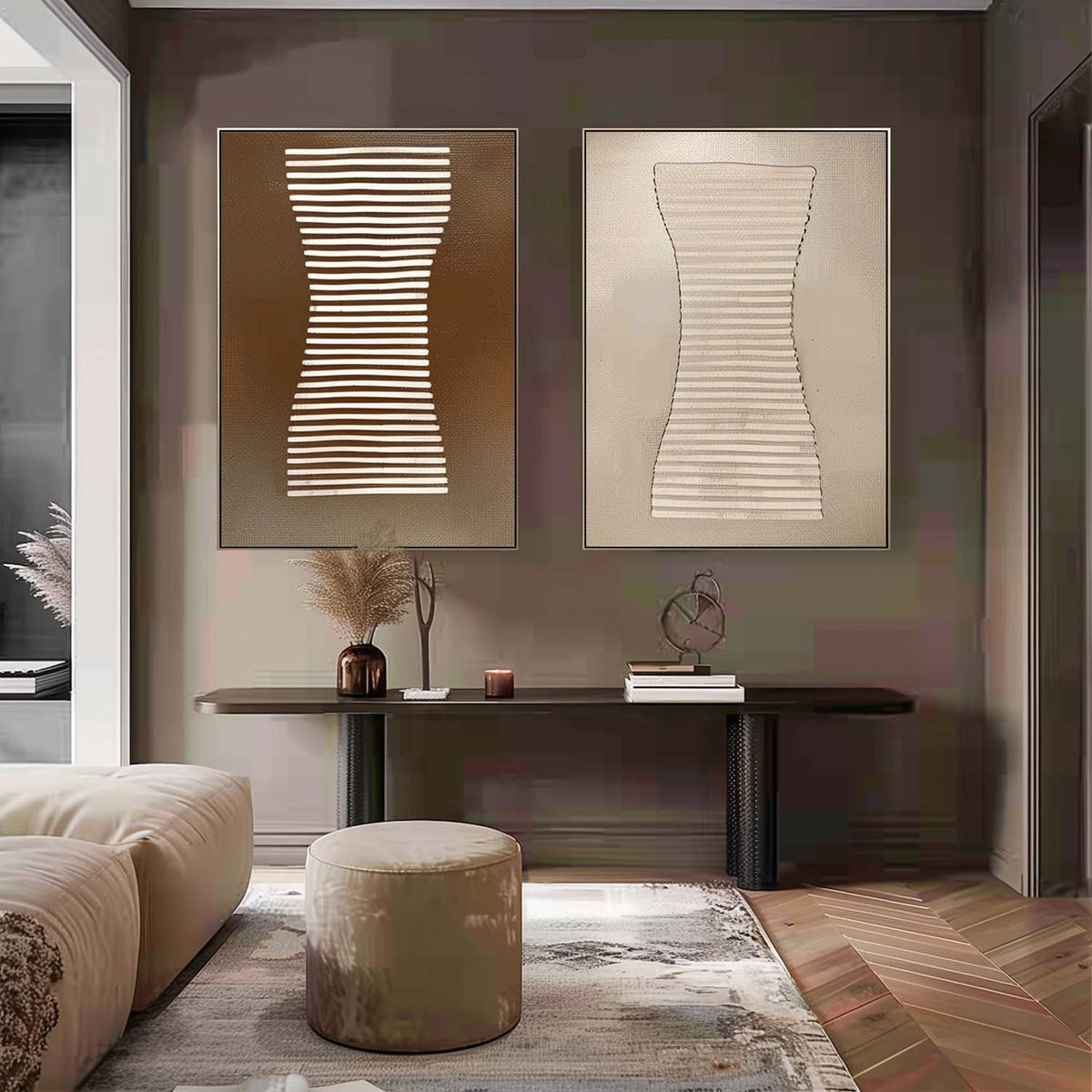 Bohemian Wall Art 2 Piece Set #BWA002