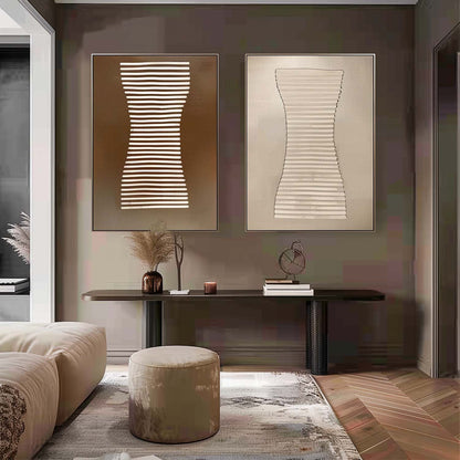 Bohemian Wall Art 2 Piece Set #BWA002