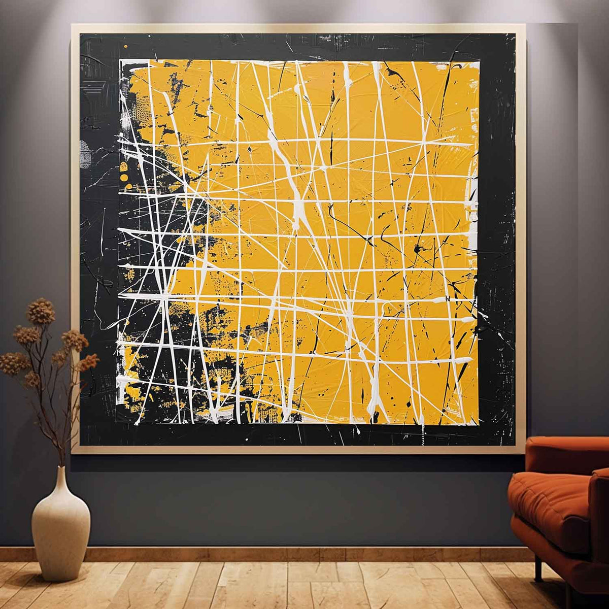 Abstract Expressionist Art #AEA053