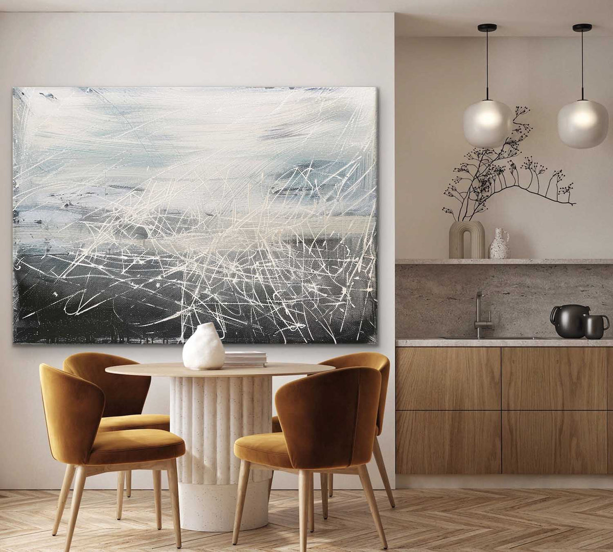 Abstract Expressionist Art #AEA037