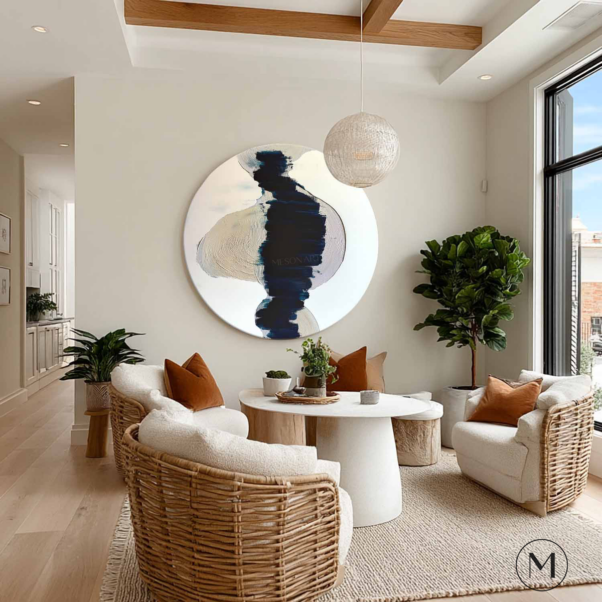 Round Wall Art #RWA018