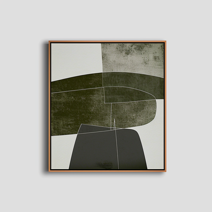 Ensemble de 3 peintures abstraites #SP150