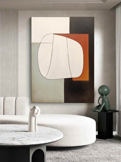 Art minimaliste contemporain #MA066
