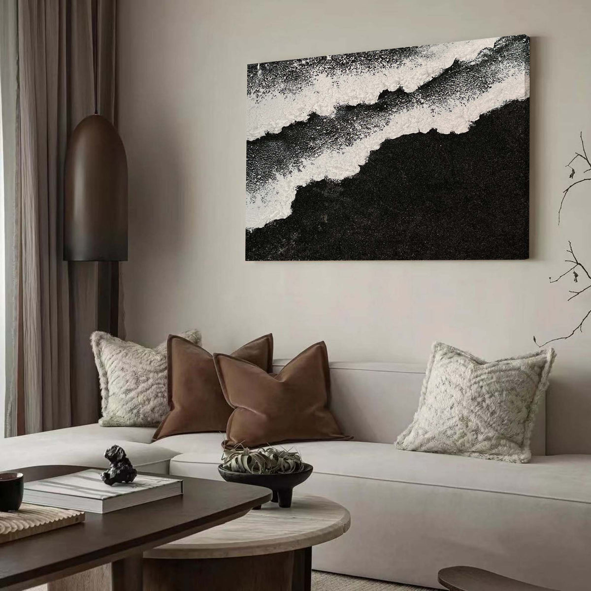 Peinture à texture d'art en plâtre #SG067