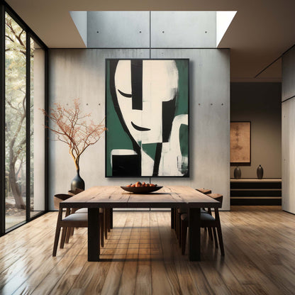 Art minimaliste contemporain #MA052