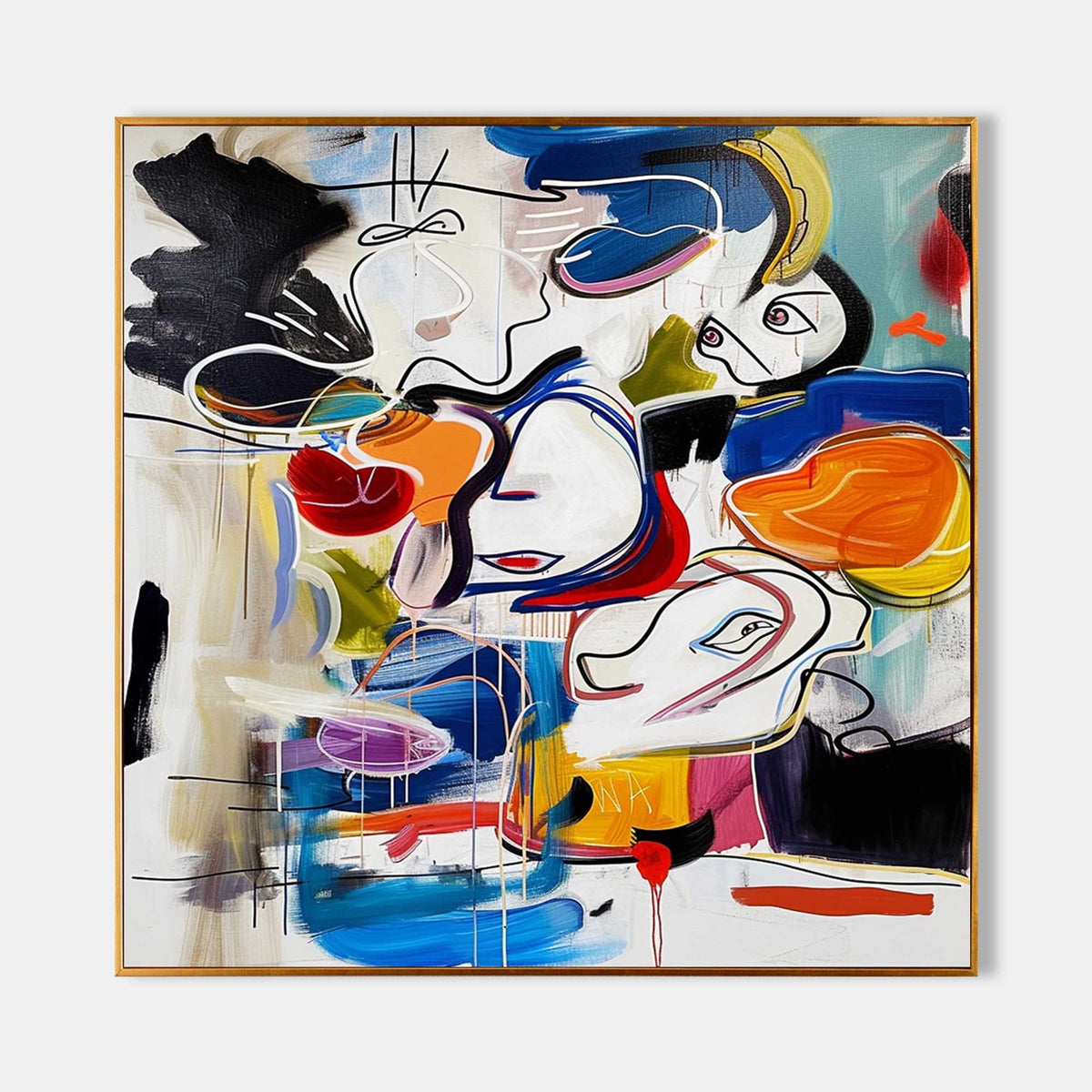 ABSTRACT GRAFFITI ART #GA055