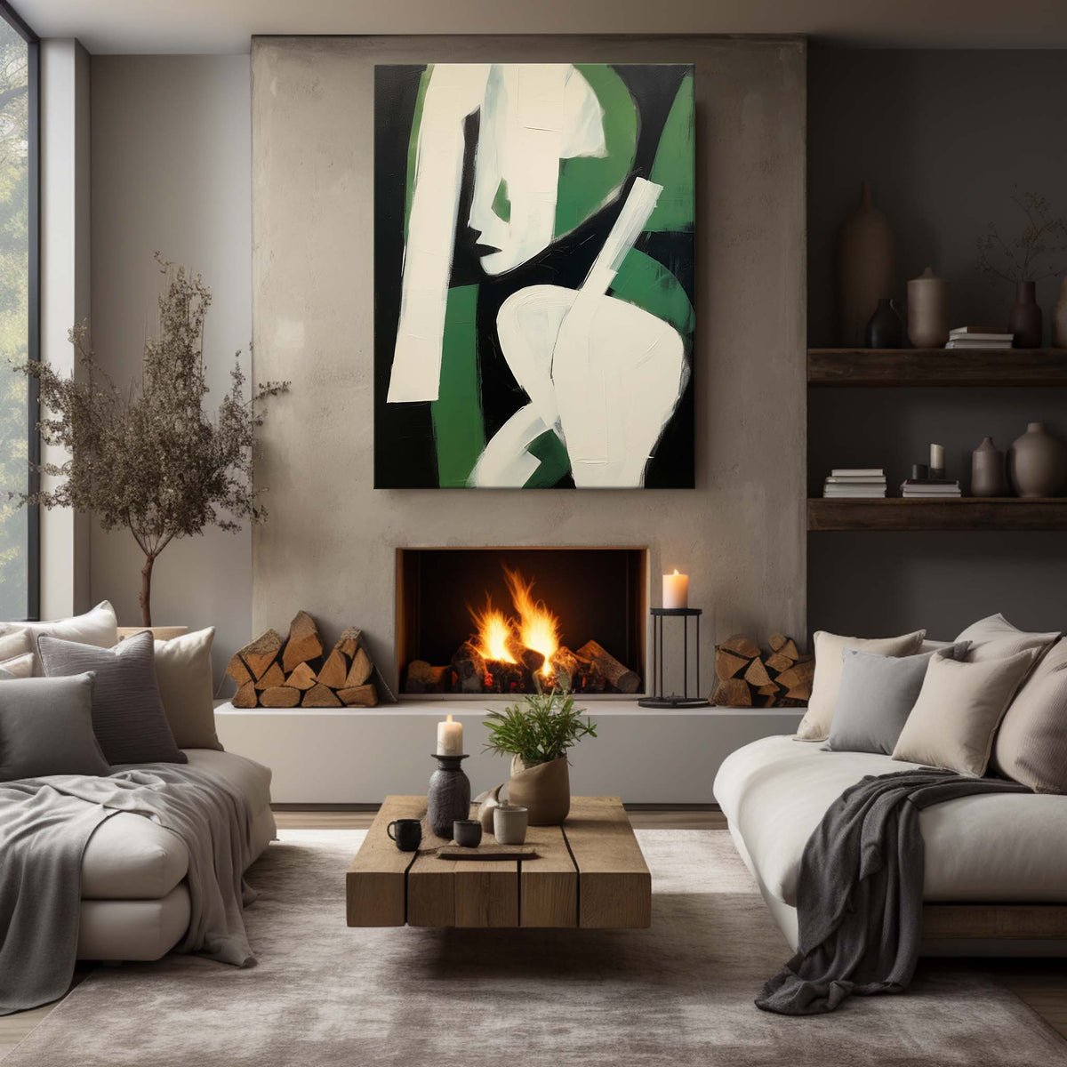 Contemporary Minimalist Art #MA034