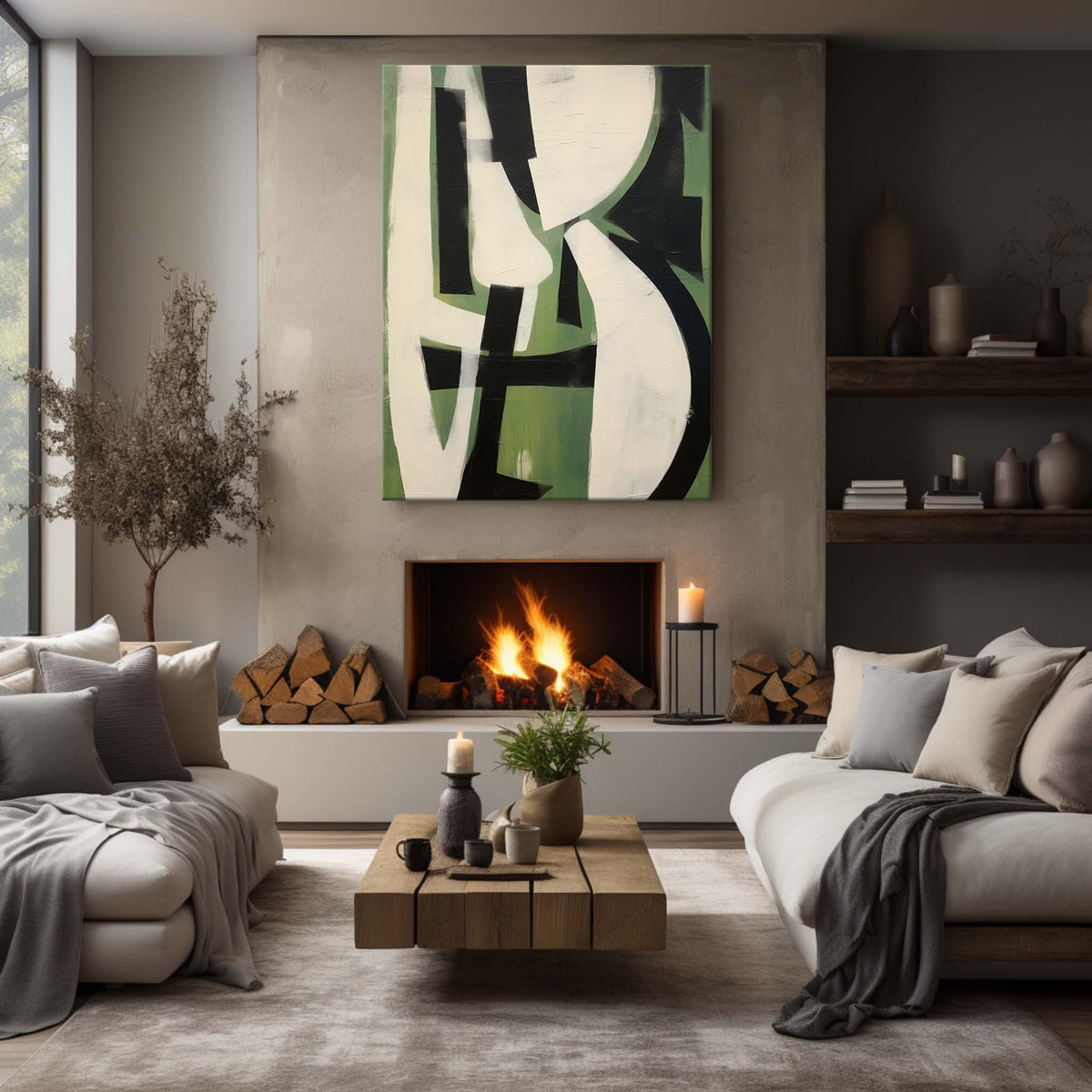 Contemporary Minimalist Art #MA030