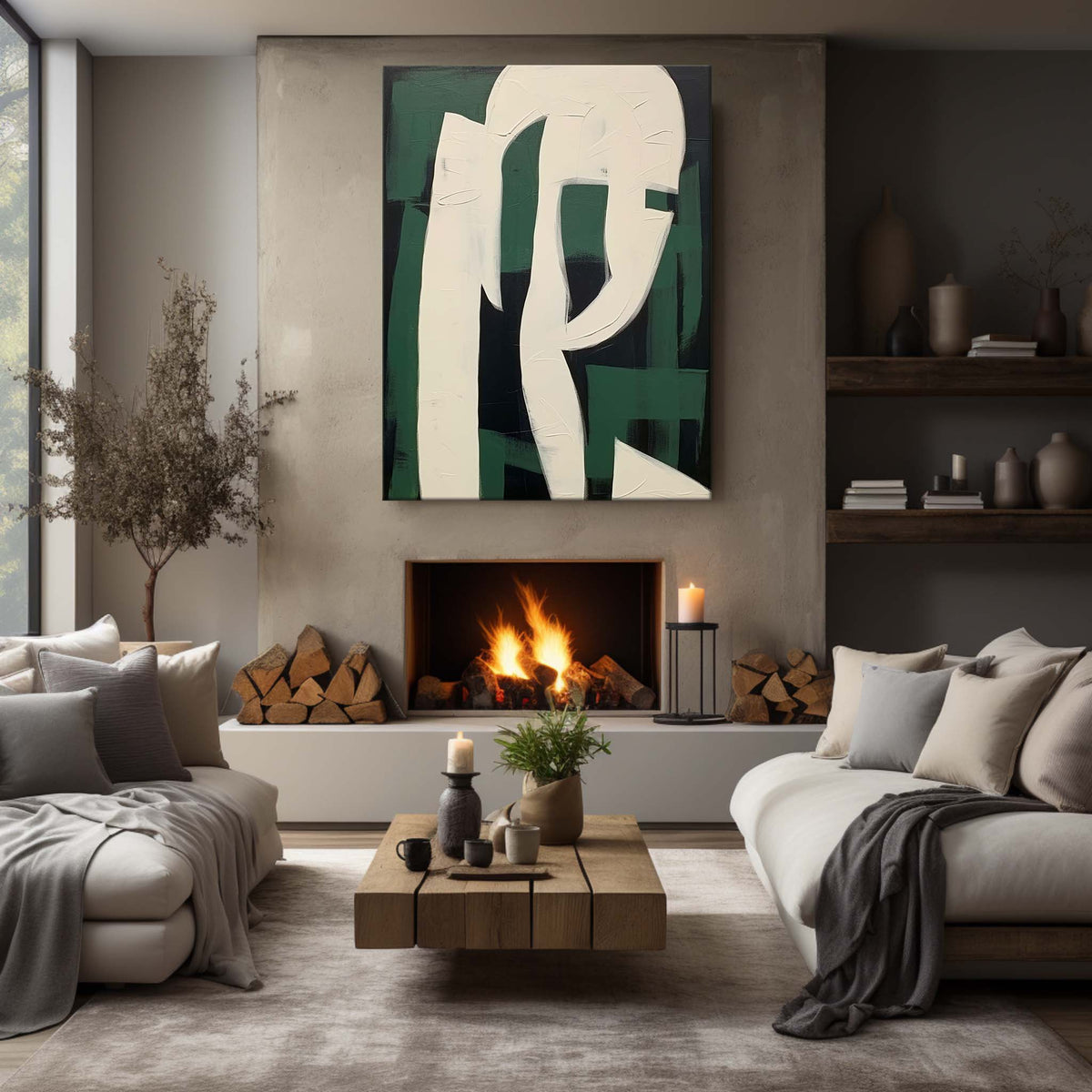 Contemporary Minimalist Art #MA035