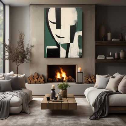 Art minimaliste contemporain #MA052