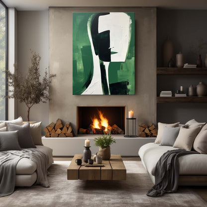 Art minimaliste contemporain #MA046