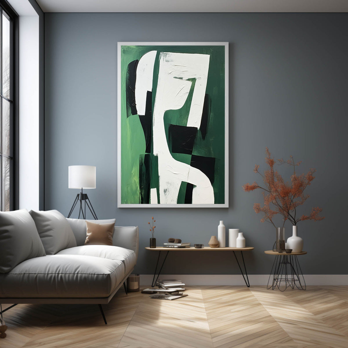 Art minimaliste contemporain #MA037