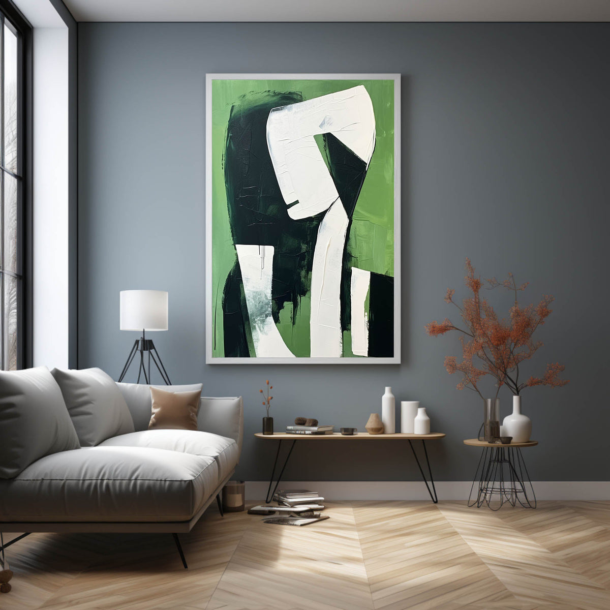 Art minimaliste contemporain #MA048