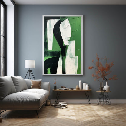Art minimaliste contemporain #MA043