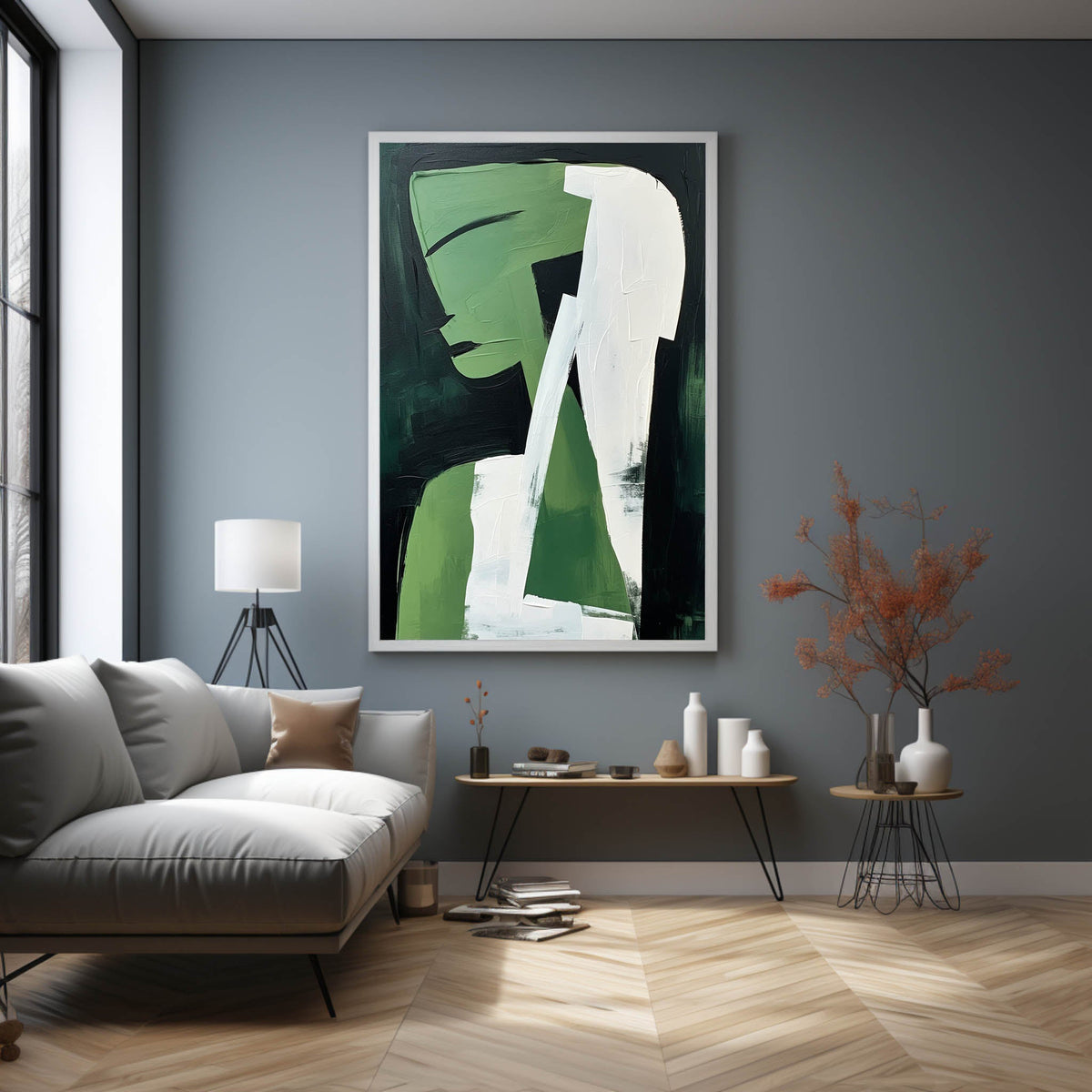 Art minimaliste contemporain #MA036