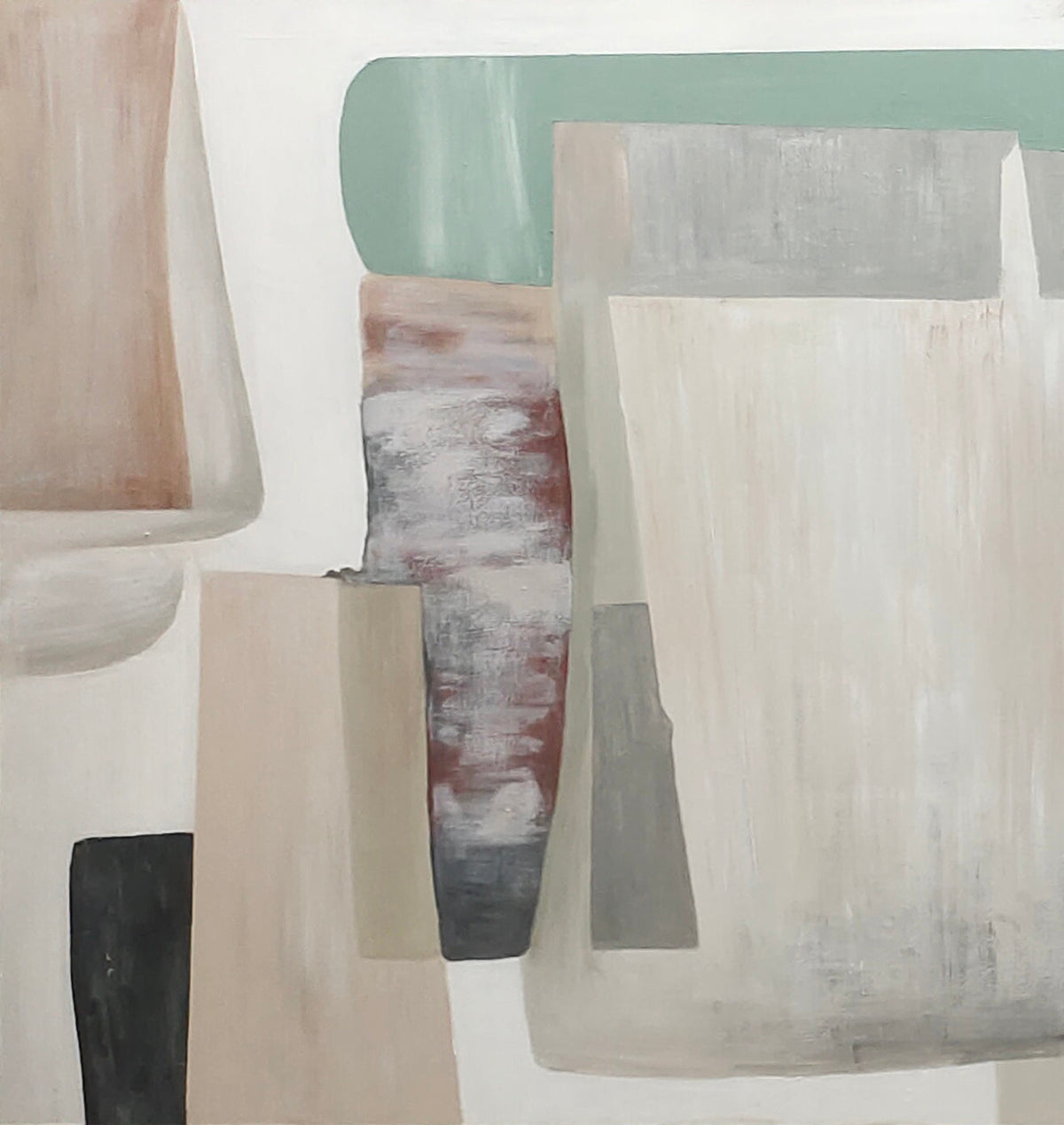 Ensemble de 3 peintures abstraites #SP158