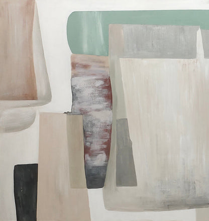 Ensemble de 3 peintures abstraites #SP158