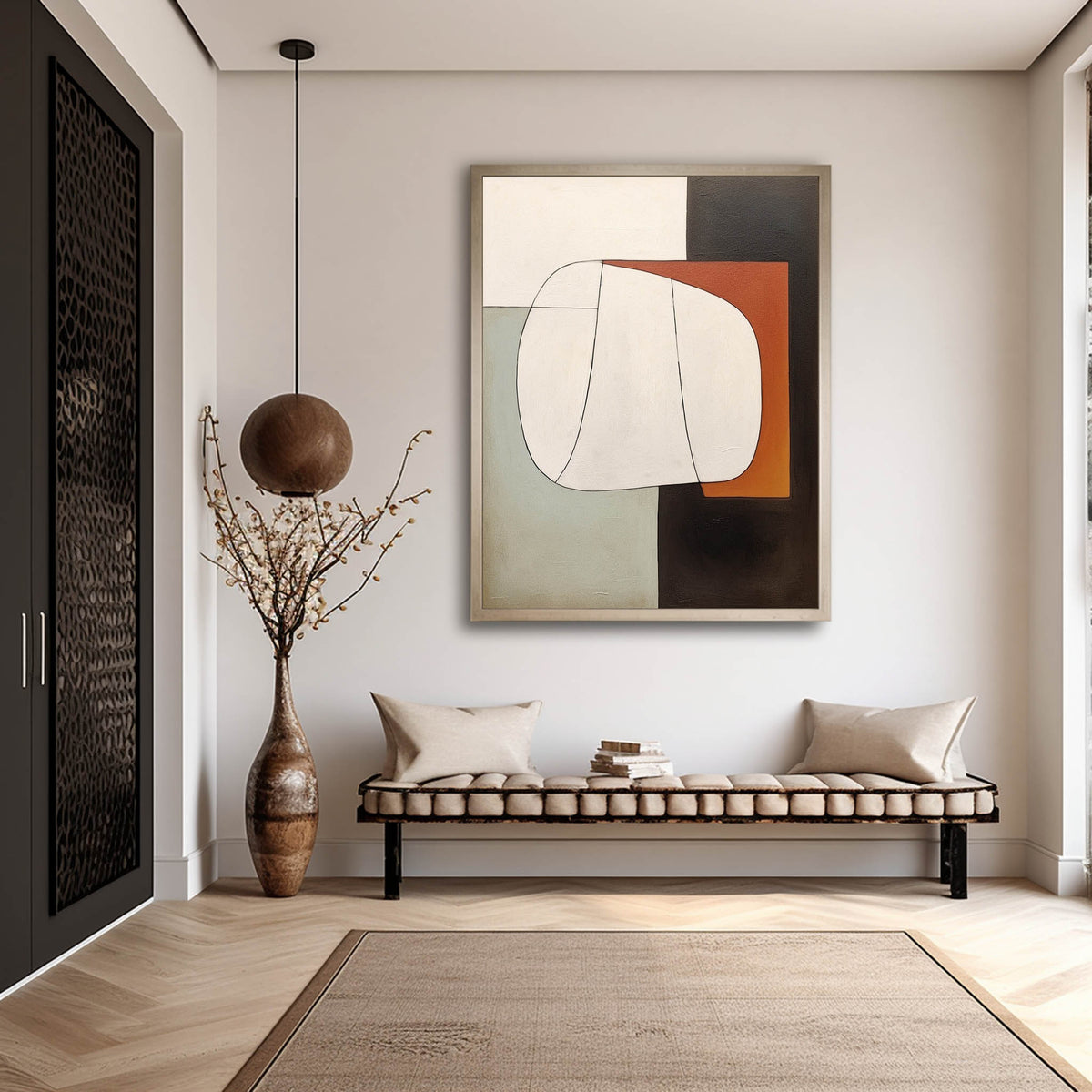 Art minimaliste contemporain #MA066