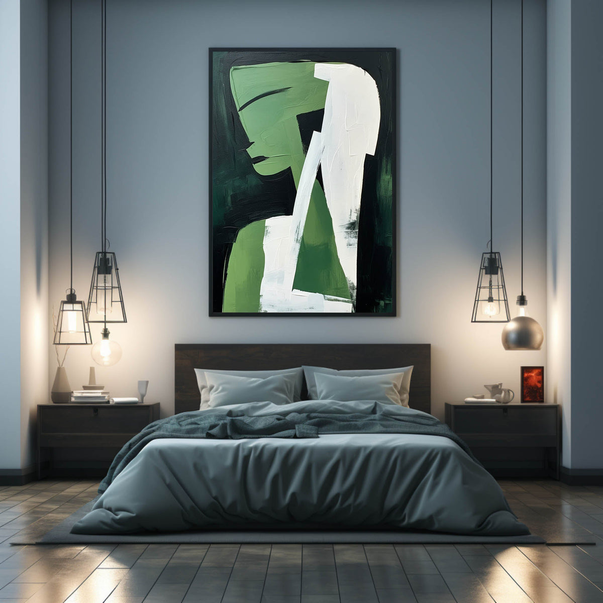 Art minimaliste contemporain #MA036