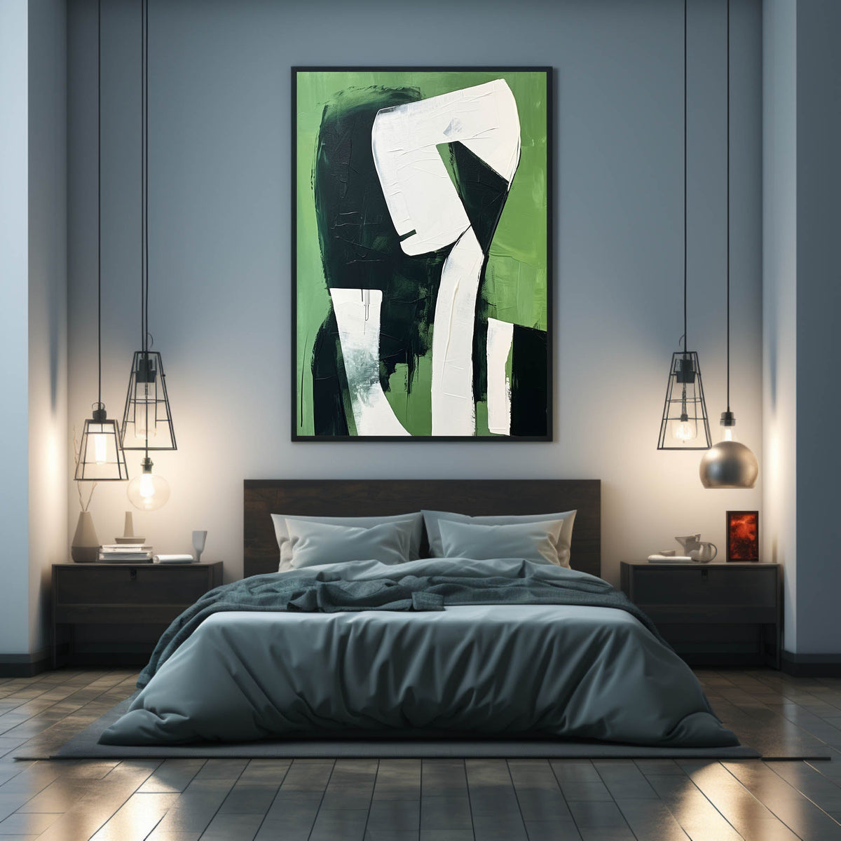 Art minimaliste contemporain #MA048