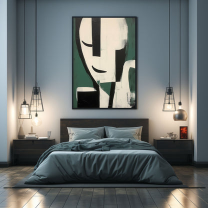 Art minimaliste contemporain #MA052