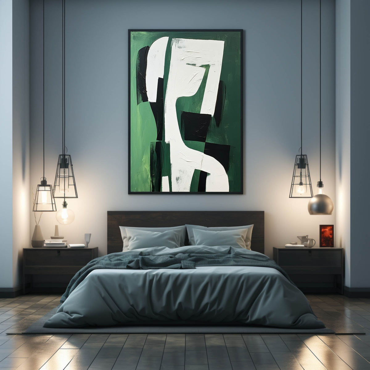 Art minimaliste contemporain #MA037