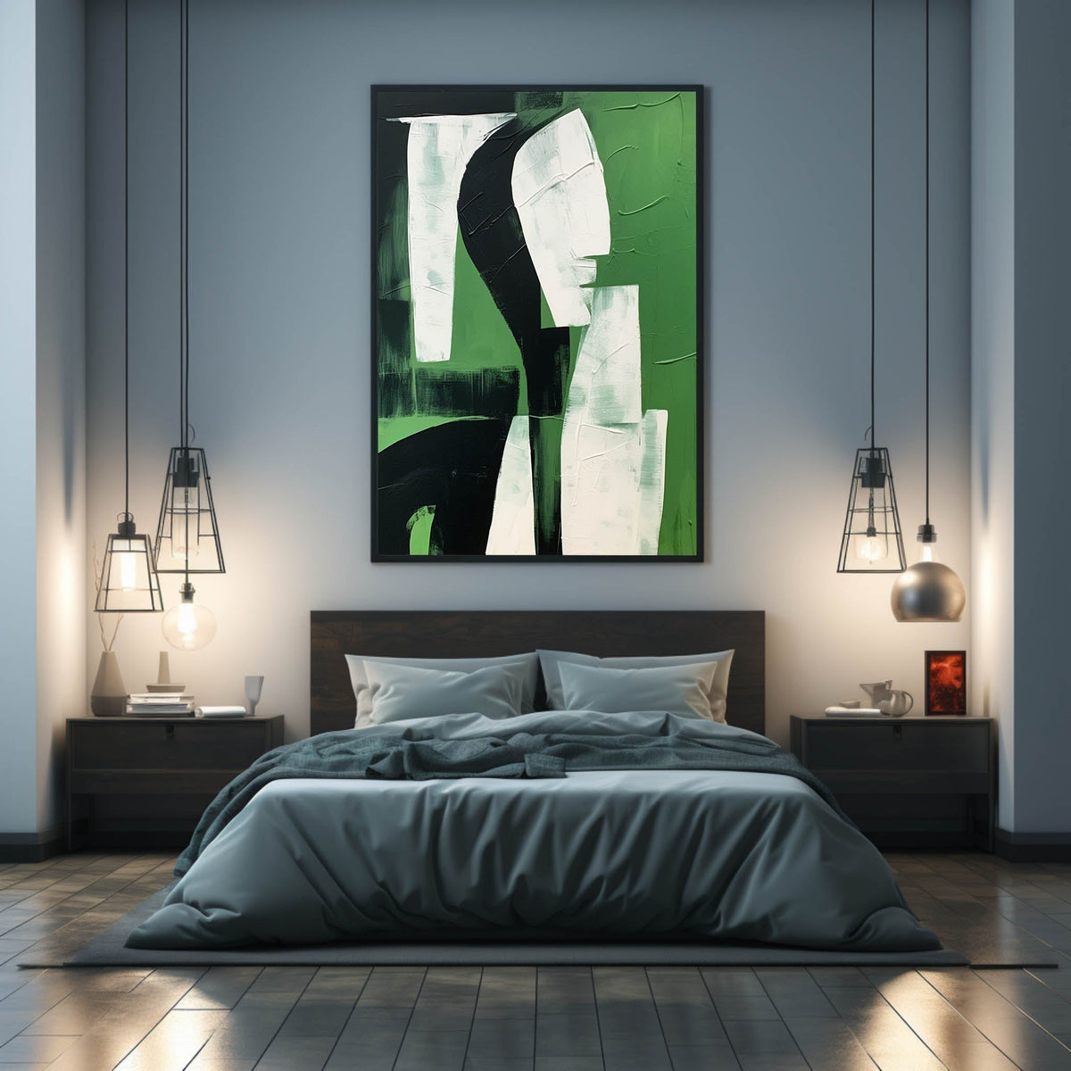 Art minimaliste contemporain #MA043