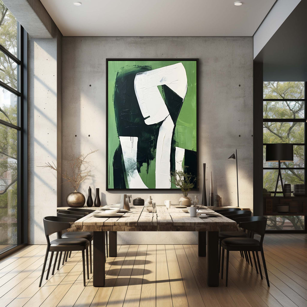 Art minimaliste contemporain #MA048