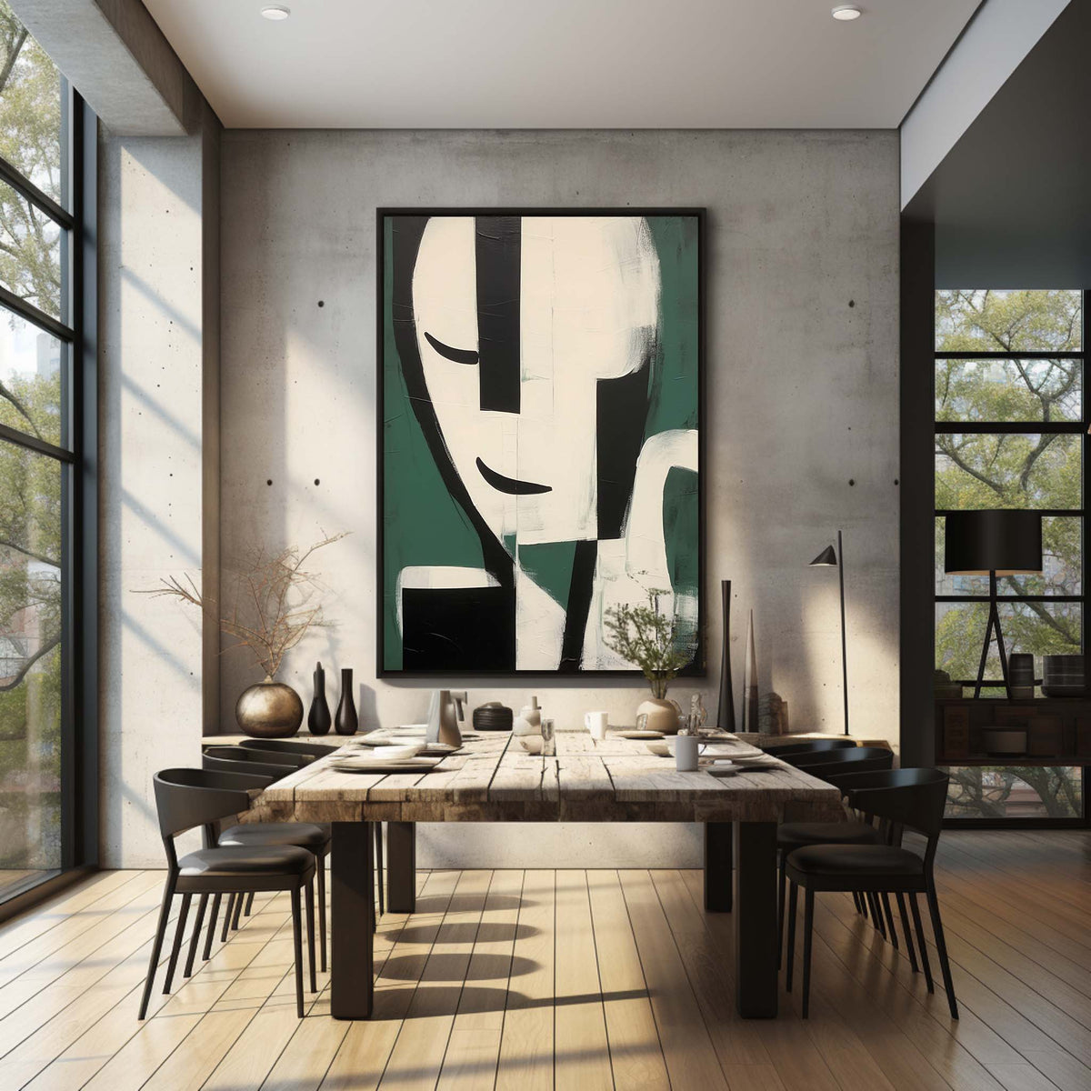 Art minimaliste contemporain #MA052