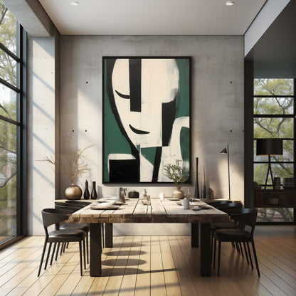 Art minimaliste contemporain #MA052