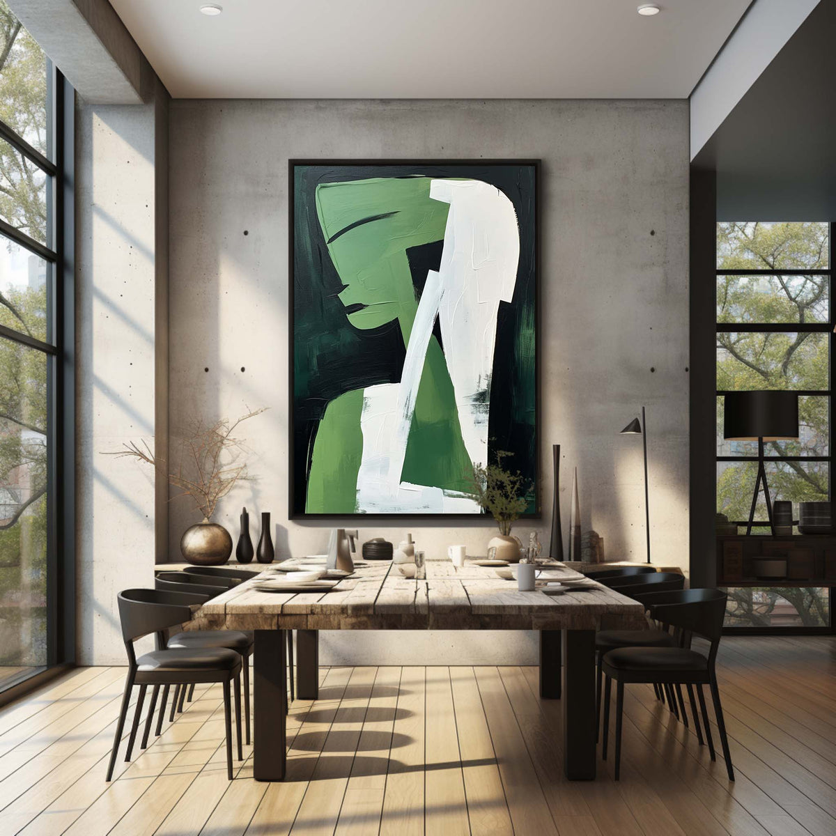 Art minimaliste contemporain #MA036