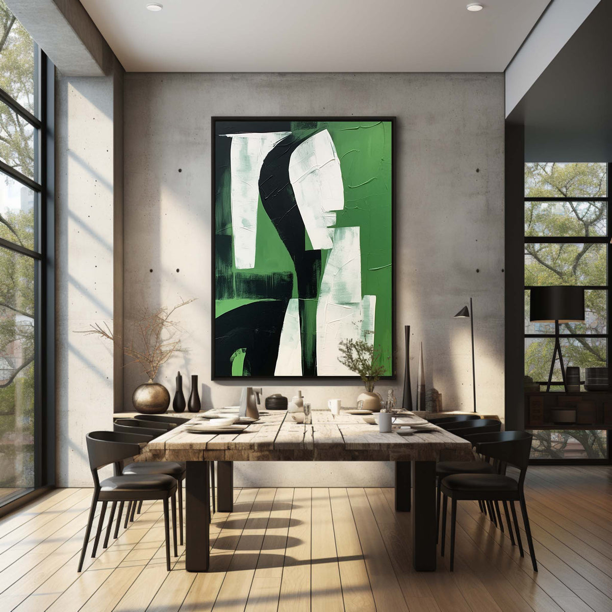 Art minimaliste contemporain #MA043