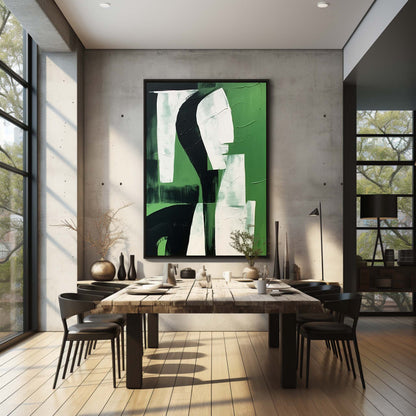 Art minimaliste contemporain #MA043