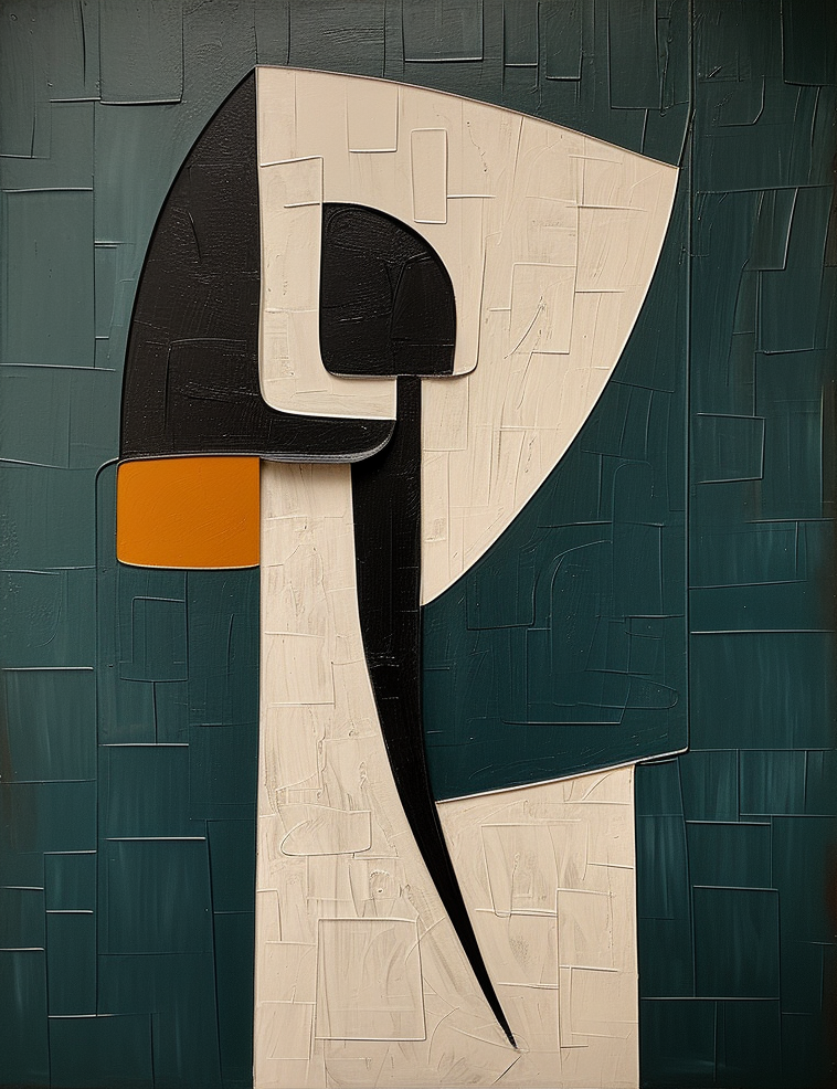 Ensemble de 3 peintures abstraites #SP149