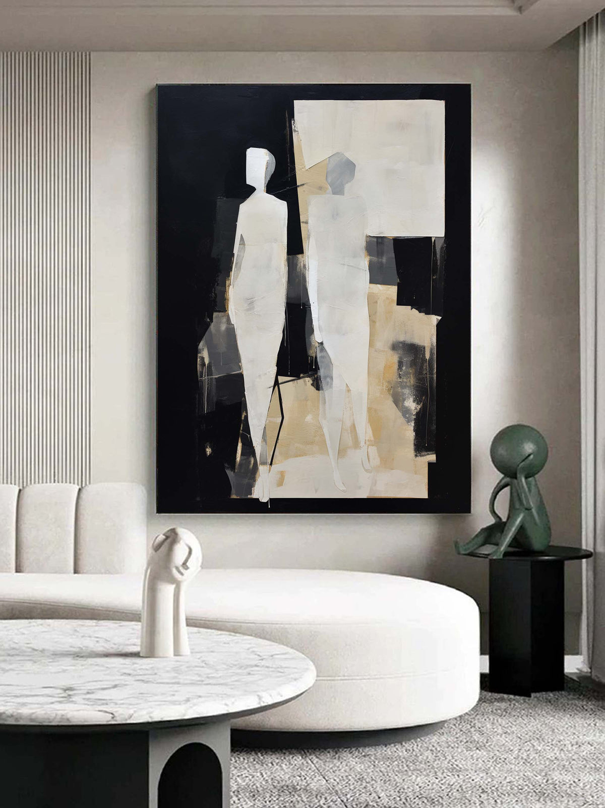Art minimaliste contemporain #MA022