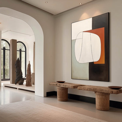 Art minimaliste contemporain #MA066