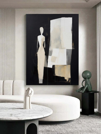 Art minimaliste contemporain #MA017