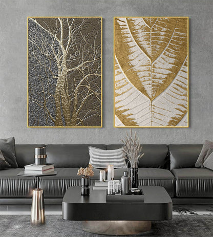 Abstract Painting Set Of 2 #SP012