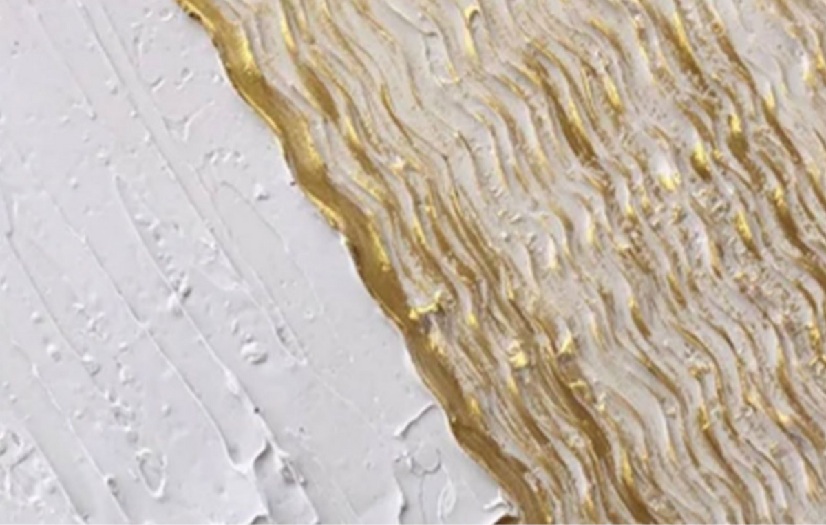 Peinture à texture d'art en plâtre #SG074