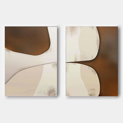 Modern Minimalist Wall Art 2 Piece Set #MMWA002