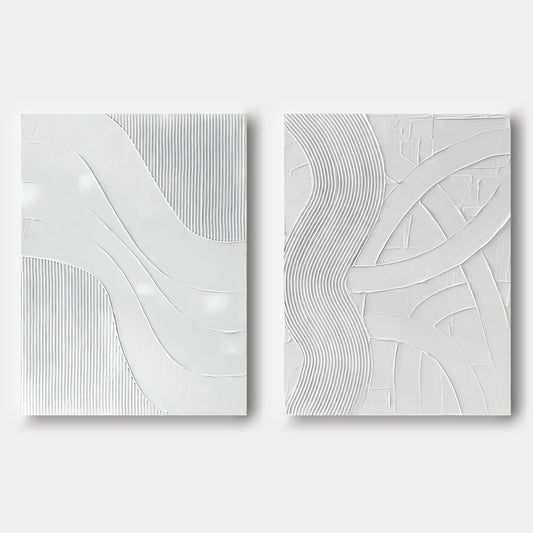 Abstract Painting Set Of 2 #SP044