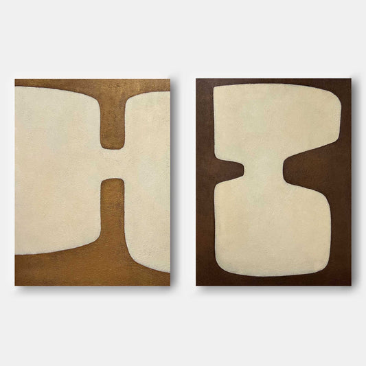 Abstract Painting Set Of 2 #SP132