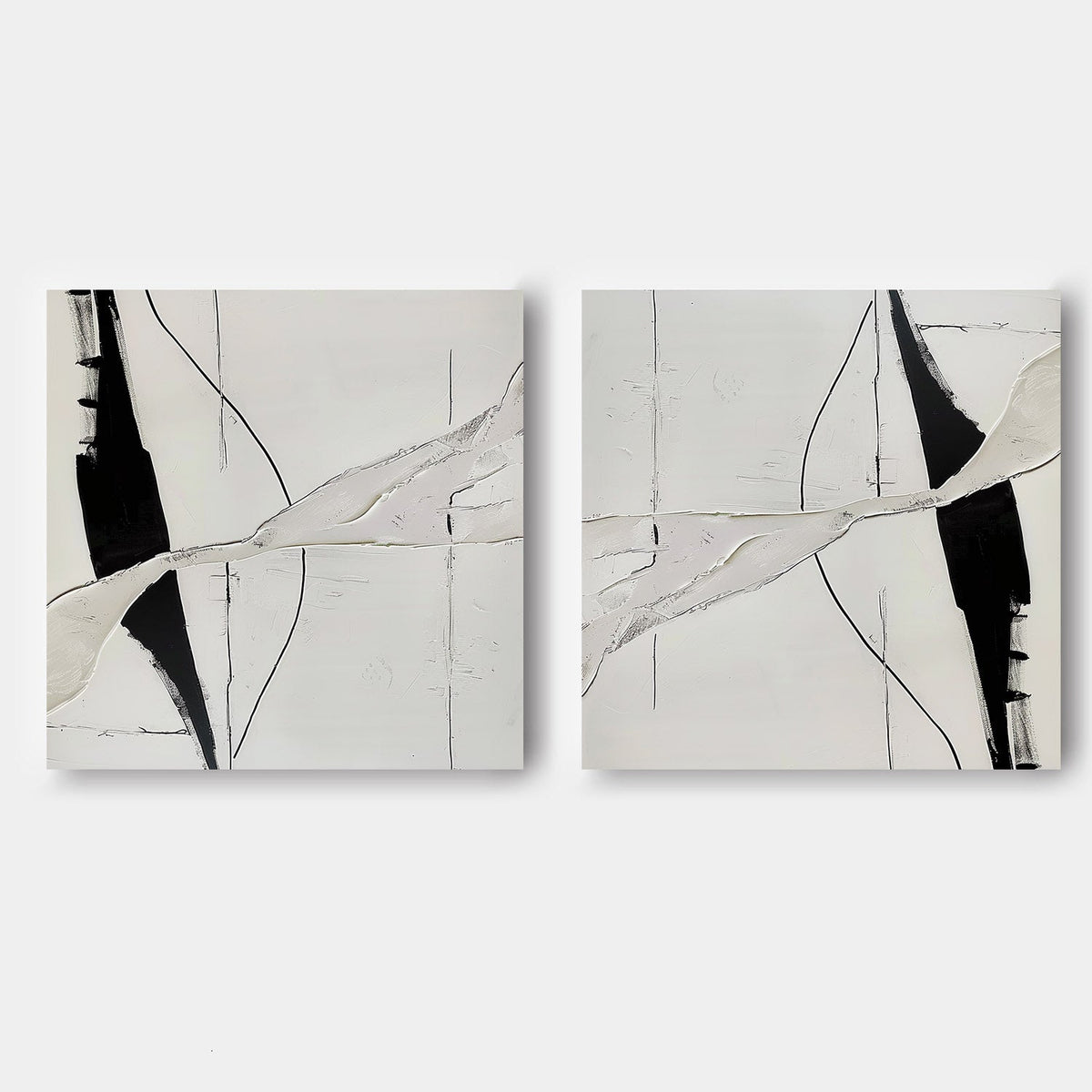 Abstract Painting Set Of 2 #SP163