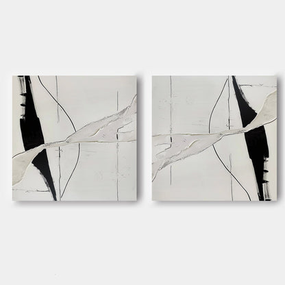 Abstract Painting Set Of 2 #SP163