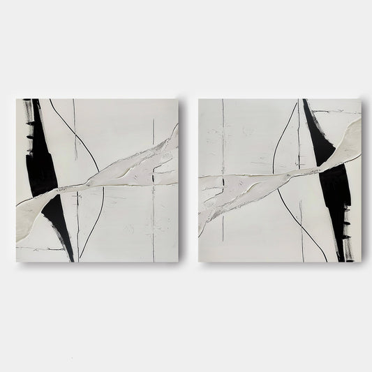 Abstract Painting Set Of 2 #SP163