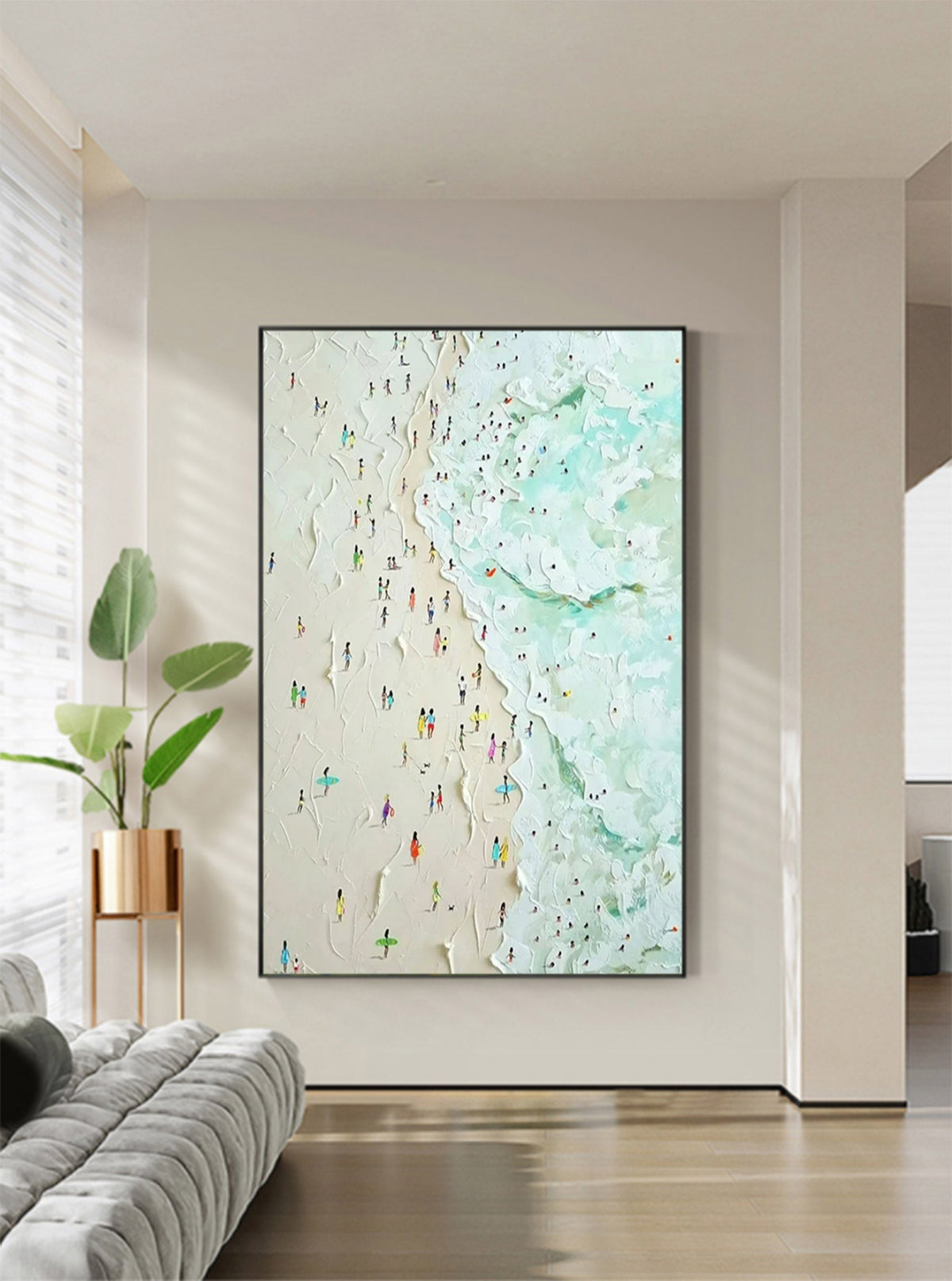 Plaster Art Texture Painting #SG179