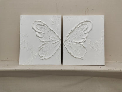Ensemble de 2 peintures abstraites #SP114