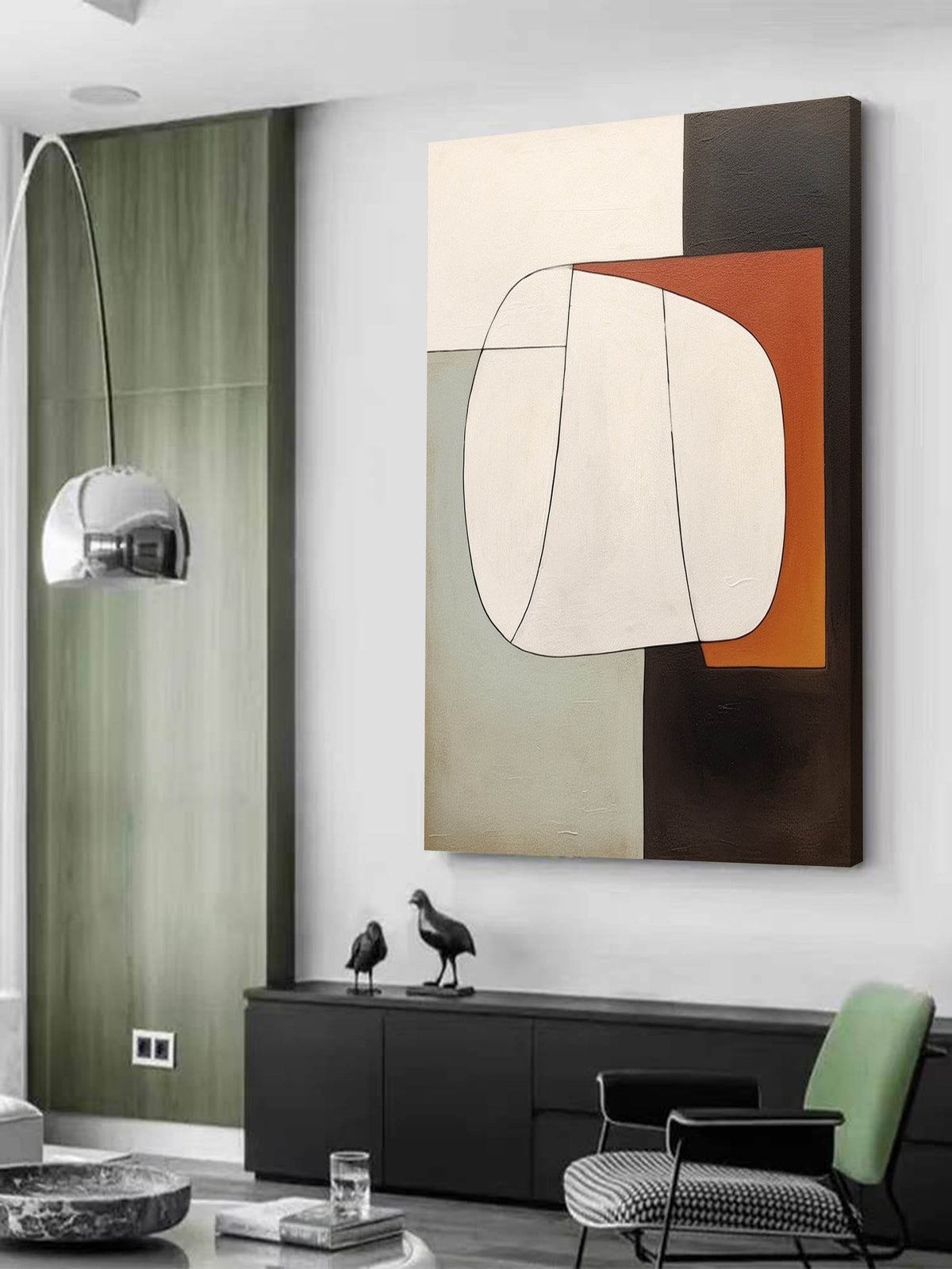 Art minimaliste contemporain #MA066