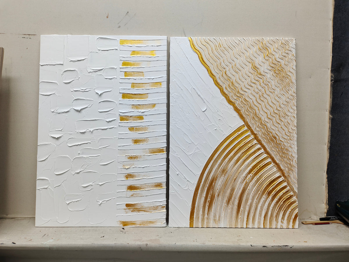 Peinture à texture d'art en plâtre #SG074