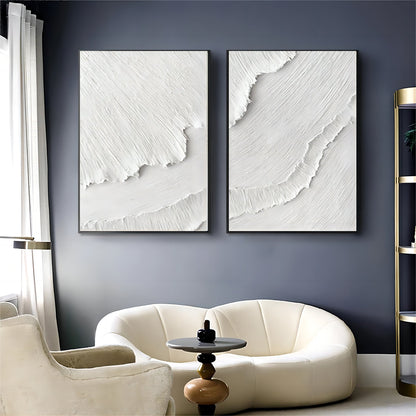Ensemble de 2 peintures abstraites #SP035